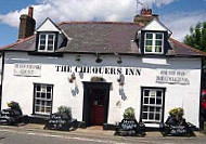 The Chequers Inn outside