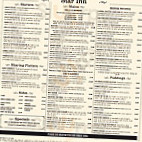 Star Inn menu