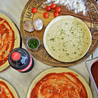 Olives Pizza Pasta Ribs food