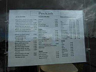 Peckish menu