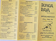 Bunga Raya Chinese menu