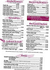Boston Seafood Restaurant menu