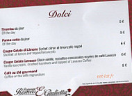Romeo E Giulietta menu