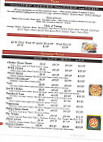 Brick Oven Pizza Eatery menu