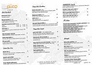 Airo menu