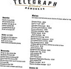 Telegraph Numurkah menu