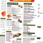 Yoshi Sushi menu