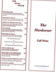 Hardcover menu