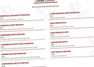 Jk Tandoori And Curry House menu