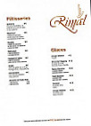 Rimal menu