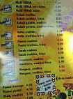 Restaurant Ali Baba Vesoul menu