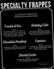 Frankie Dia's Ice Cream And Hot Cocoa menu