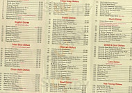 Chilli Chinese Takeaway menu