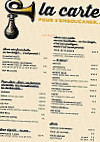 Boucan menu