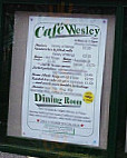 Wesley Cafe inside