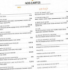 Le Wallace Cafe menu