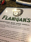 Flanigan's Seafood Grill menu