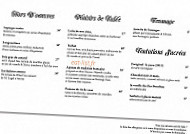Roscanvec menu