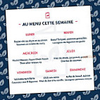 Food Chéri menu