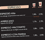 Alto Café menu