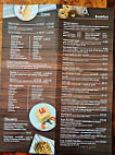 Crepes Tea House menu