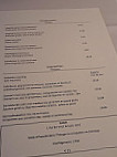 Piccadilly menu
