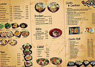 Sushi J menu