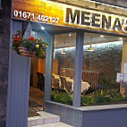 Meena's Fine Indian Cuisine outside