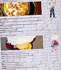 Restaurant Tchoutchoura menu