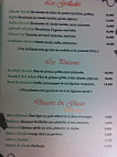 Le Mazage menu