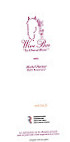 Le Cheval Blanc Wine Bar menu