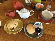 Lacock Abbey Courtyard Tea Room food