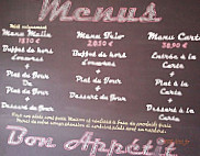 Ibis menu