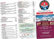 Namaste Gurkha menu