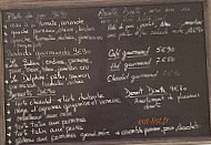 La Dinette menu