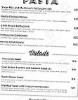 Palm Beach Bistro menu