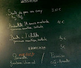 Brasserie Granvelle menu