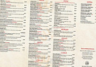 Bella Cafe menu
