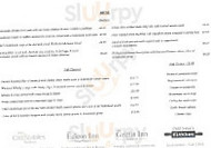 The Griffin Inn Swithland menu