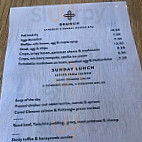 James Street South menu
