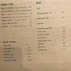 François Food Drinks menu