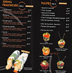Sushi Ball menu