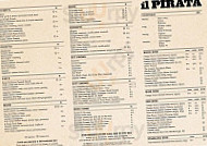 Il Pirata menu