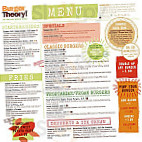 Burger Theory menu