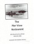 Pier View menu