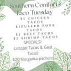 Southern Comfort And Grill menu