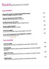 Brasserie Le Ristandel menu