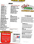Joe's Pizza menu