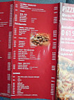 Pizzeria Blitz menu