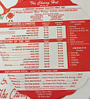 The Cherry Hut menu